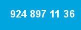 924 897 11 36